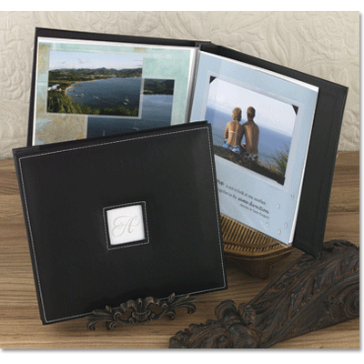 Black and Teal Photobook